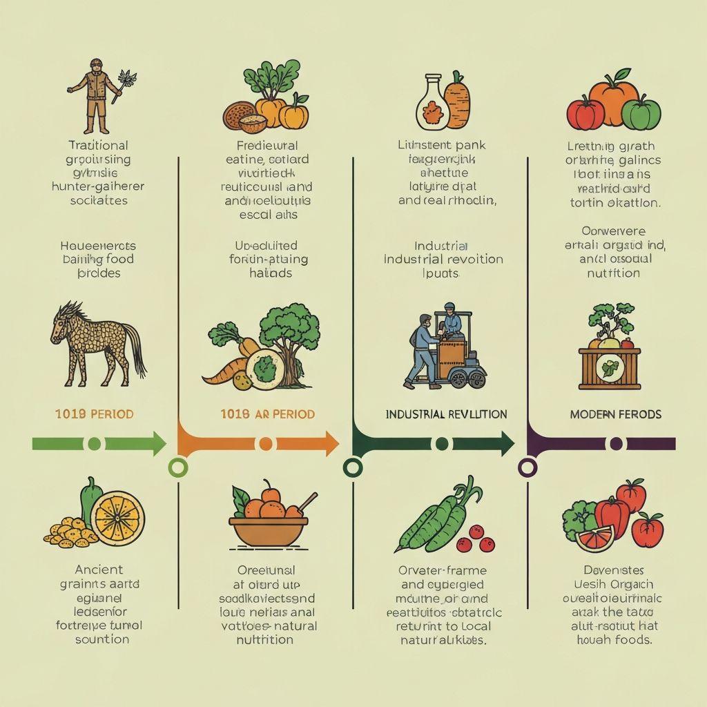 Étkezési szokások fejlődése